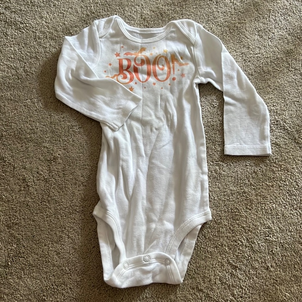 Boo onesie!